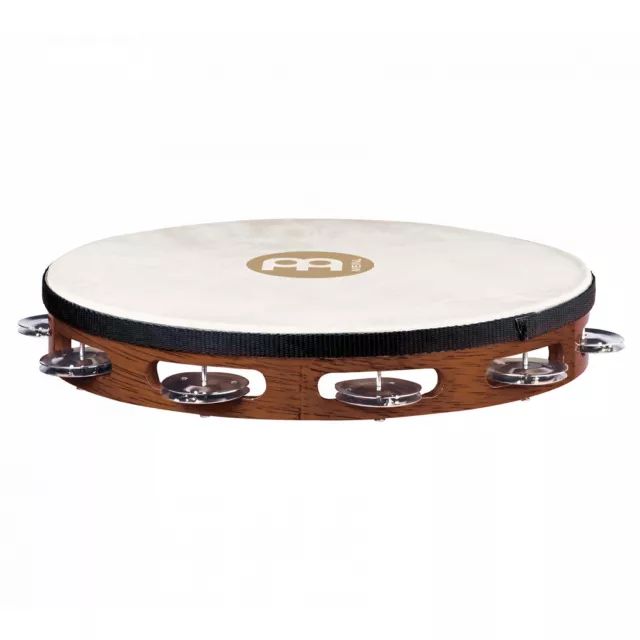 Meinl 10" Headed Tambourine with 1 Row Steel Jingles FREE SHIPPING