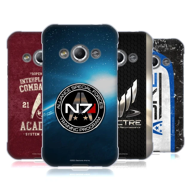 Official Ea Bioware Mass Effect 3 Badges And Logos Gel Case For Samsung Phones 4