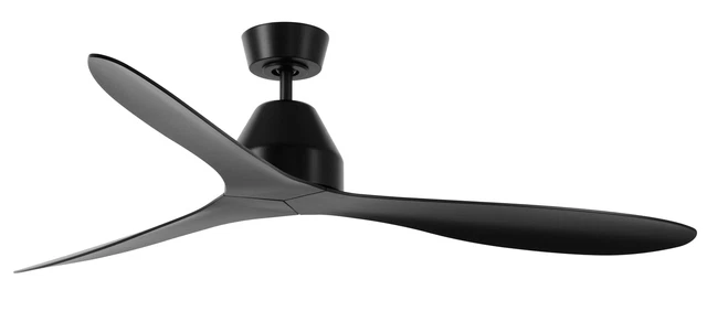 Ventilatore Da Soffitto Nero Con Interruttore A Tiretto 3 Luci Mistral Jeana 88697024