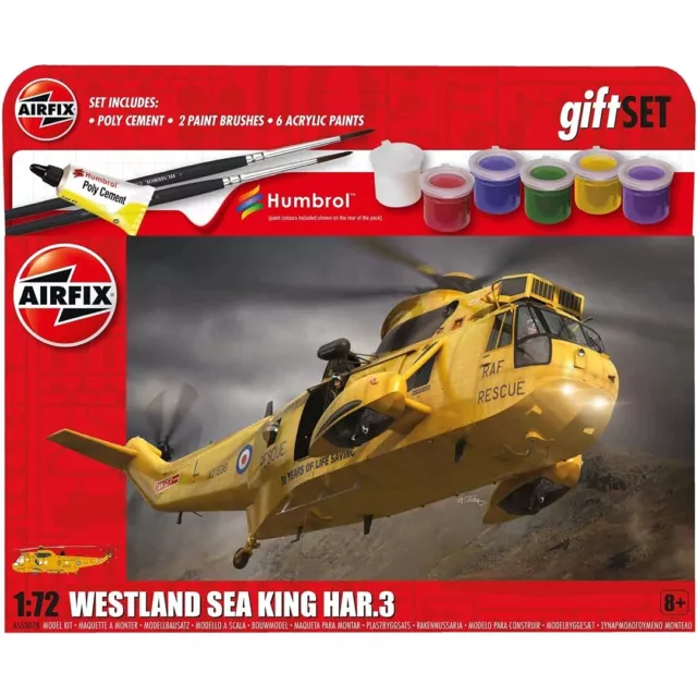 Airfix A55307B Gift Westland Sea King HAR.3. 1:72 Starter Set