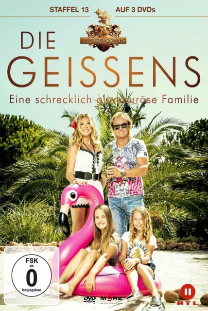 3 DVDs * DIE GEISSENS EINE SCHRECKLICH GLAMOURÖSE FAMILIE STAFFEL 13 # NEU OVP &