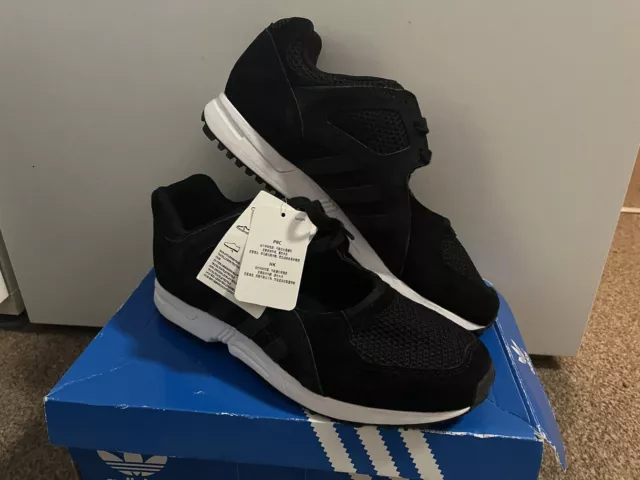 Originals eqt racing adv primeknit trainers in black cheap