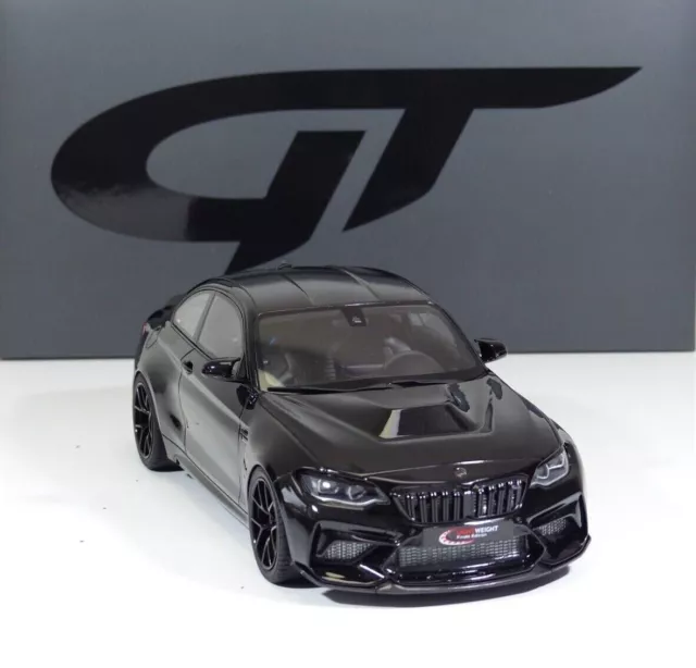 BMW 2er M2 Coupe F87 Competition by Lightweight 2021 black GT859 1:18 GT-SPIRIT