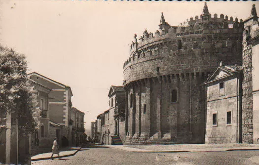 Antigua Postal Avila Abside Catedral Castilla Leon Postcard Postkarte    Cc00945