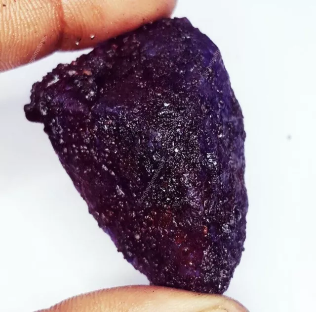 131.05 Carats Pas Amélioré Certifié Saphir Libre Pierre Précieuse Brut Authentic