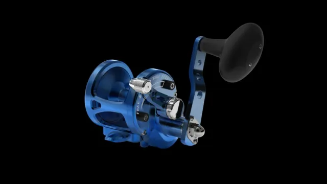 Avet SX 5.3:1 G2 Lever Drag Reel WITHOUT Glide Plate Blue FAST SHIPPING