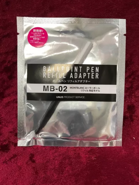 Ballpoint pen refill adapter MB-02 (compatible with Montblanc)