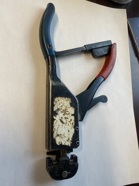 AMP / TYCO 59170 Controlled ratchet cycle hand crimp tool 22-14 awg ...