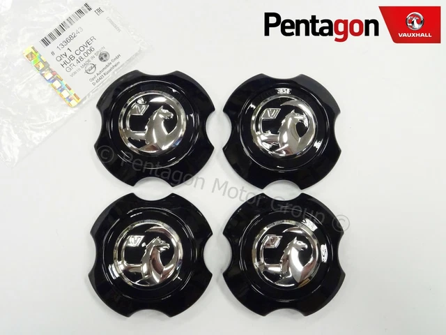 Genuine Vauxhall Alloy Wheel Centre Cap (13153235) - Fits Antara, Astra, Meriva - OEM New