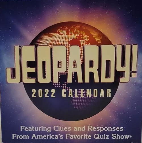 JEOPARDY 2022 DAYTODAY Calendar! 62.85 PicClick