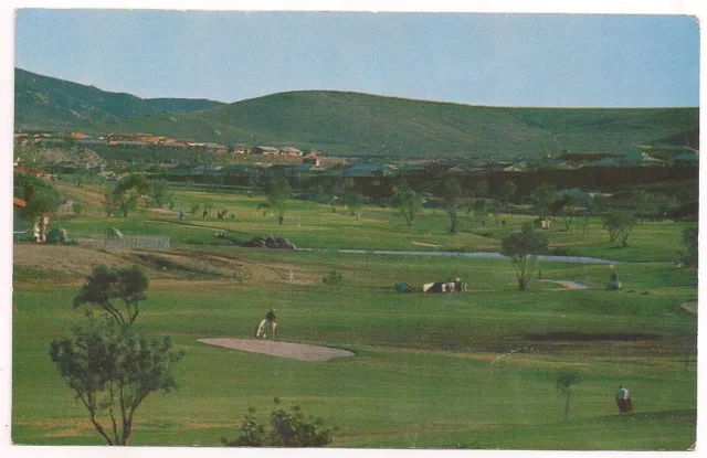 SAN DIEGO CA Postcard RANCHO BERNARDO Championship Golf Course & Inn CALIFORNIA