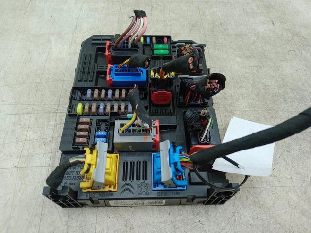 PEUGEOT PARTNER BODY Control Module Bcm Ecu 9845141280 Mk3 K9 2018 ...