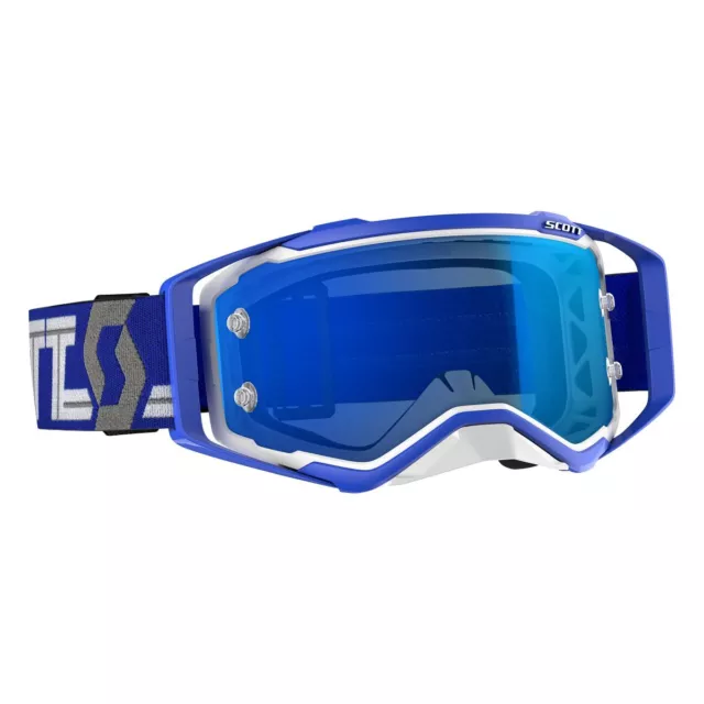 Scott Prospect MX Goggle Cross/MTB Brille blau/blau chrome works