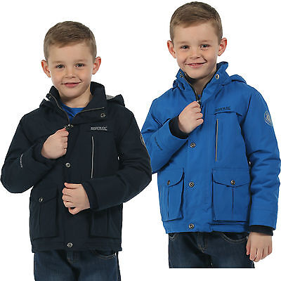 Regatta Sheriff Boys Jacket Insulated Waterproof School Coat