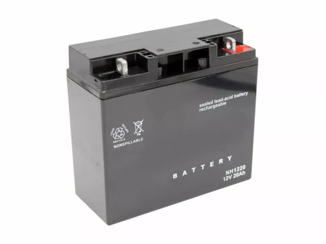 Batterie gel 12V 20Ah adapté pour AL-KO T15-102 HDS Bio Tracteur de pelouse