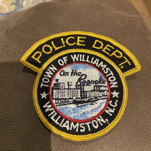 TOWN OF WILLIAMSTON Police Department North Carolina Patch 5.50 PicClick