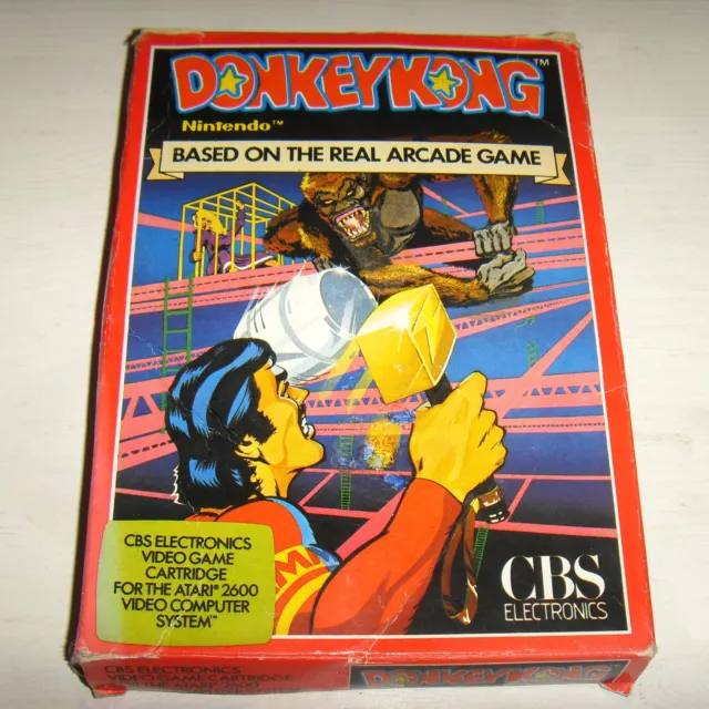 ATARI 2600 DONKEY KONG en ancienne boite livret VCS Nintendo