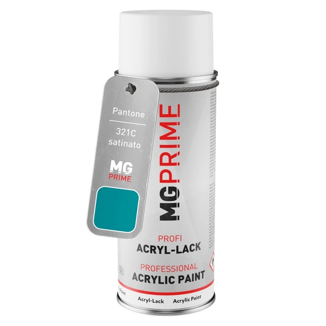 PANTONE 321C GREEN Bomboletta spray 400 ml satinato asciugatura rapida ...