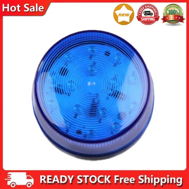 12V Security Alarm Strobe Signal Warn Siren LED Warning Light Flashes Lights