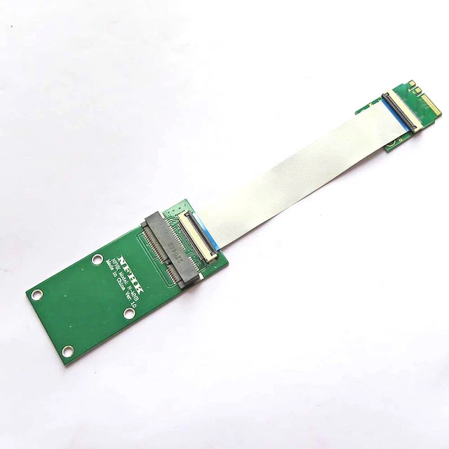 Mini PCIe to Mini PCIe Mini PCI-E Extender FPC Network Card Extend SSD Extender 2