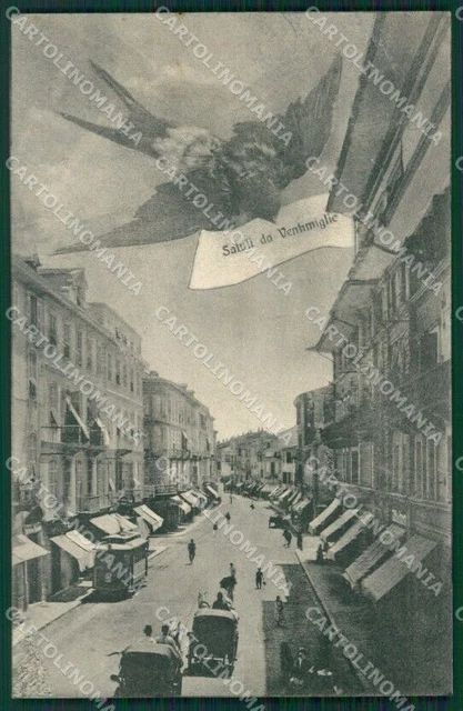 Imperia Ventimiglia ABRASA cartolina KV5610