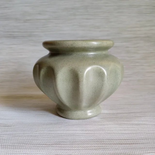Vintage Royal Haeger Art Deco Studio Art Pottery Vase Planter MCM Antique Green
