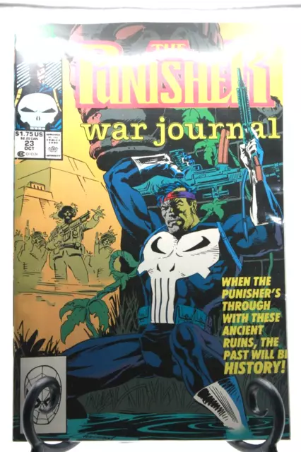 Punisher War Journal #23 (1988 Series) Direct Vol. 1 Marvel Comic Book Oct 1990