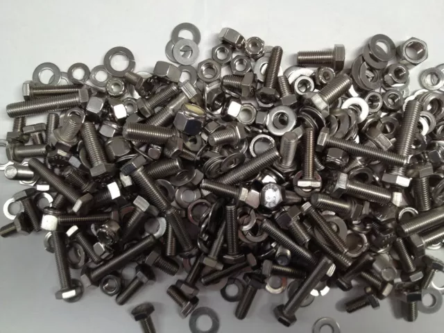 Mgb Roadster - Unf Stainless Steel Nuts Bolts Washers Qty 450