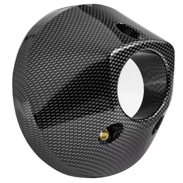 Fondello Marmitta Per Yamaha T-Max Tmax 500 530 2007-2016 Carbon Look