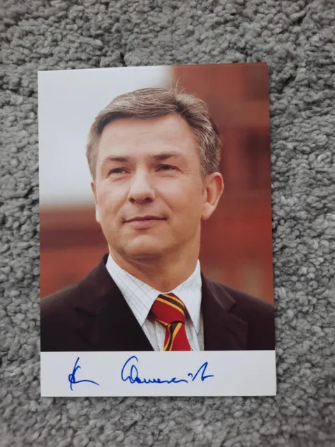 Klaus Wowereit - SPD - AK Autogrammkarte - original signiert