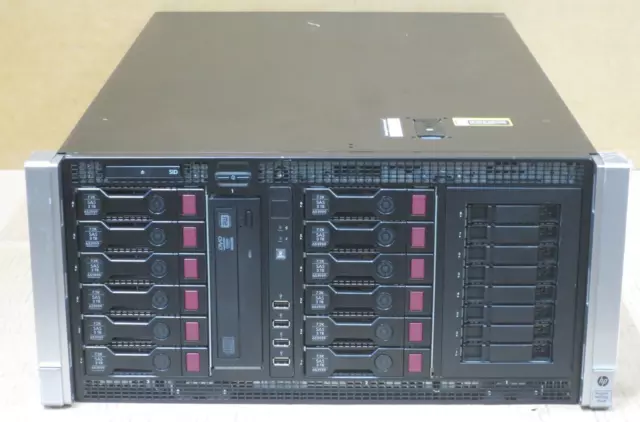 HP ProLiant ML350p Gen8 8C E5-2650v2 2,60 GHz 32GB 36 TB 24 Festplattenschächte Rack-Server