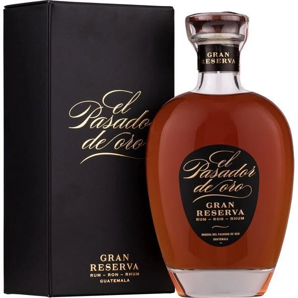 El Pasador de Oro - Rum Gran Reserva The Gold Ferryman 0,70 lt. + Box