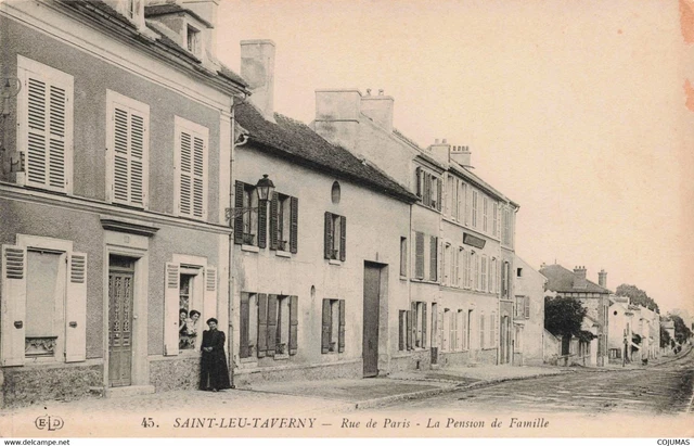 95 SAINT LEU TAVERNY S07994 Rue de Paris La Pension de Famille - En l'�tat - L14