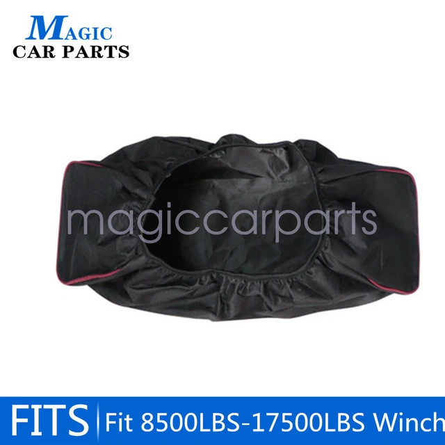 Waterproof Bag Soft Winch capstan Dust Cover Trailer Driver Recovery Protector