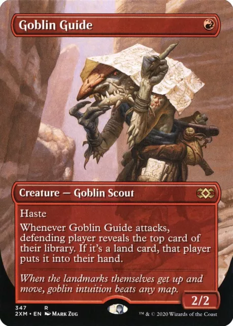 MTG - 2XM - Goblin Guide (Toppers) Near Mint Foil #347