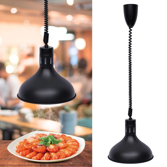 Heat Lamp Food Warmer Hanger Emitter Light Heating Food Commercial Station Bulb