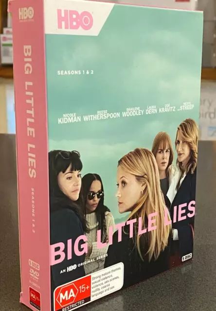 BIG LITTLE LIES: Season 1 DVD HBO Television Drama Series Nicole Kidman  $7.95 - PicClick AU