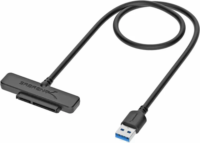 SABRENT USB 3.0 to SSD / 2.5-Inch SATA I/II/IIIHard Drive Adapter