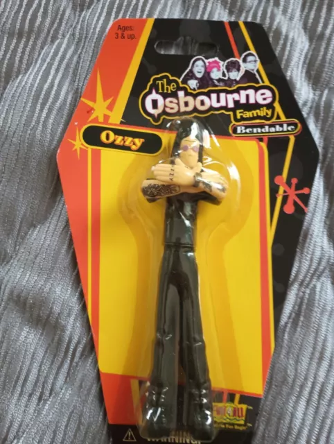 The Osbourne Family Bendable Figures - Set of 4