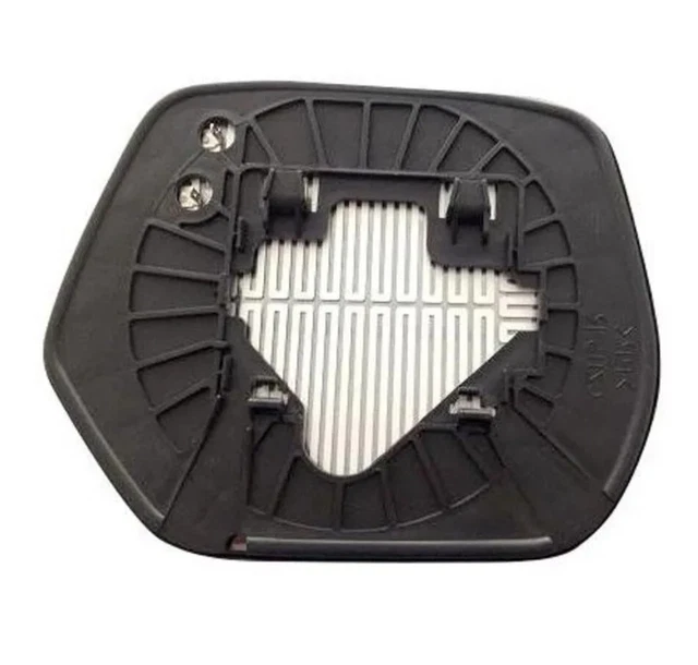 Vetro Specchio Retrovisore Sinistro Termico E Asferico Per Renault Clio 2012-2016, Ricambio Auto Facile Da Installare