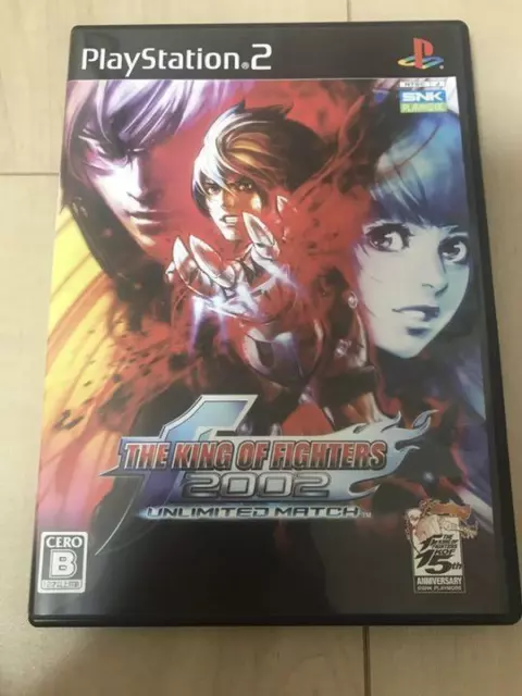 PS2 PlayStation 2 THE KING OF FIGHTERS 2002 Japanese Tested Genuine