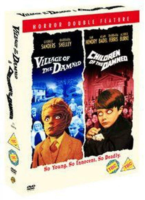 COFFRET VILLAGE DES DAMNÉS/ENFANTS DES DAMNÉS UK IM [DVD][Région B/2