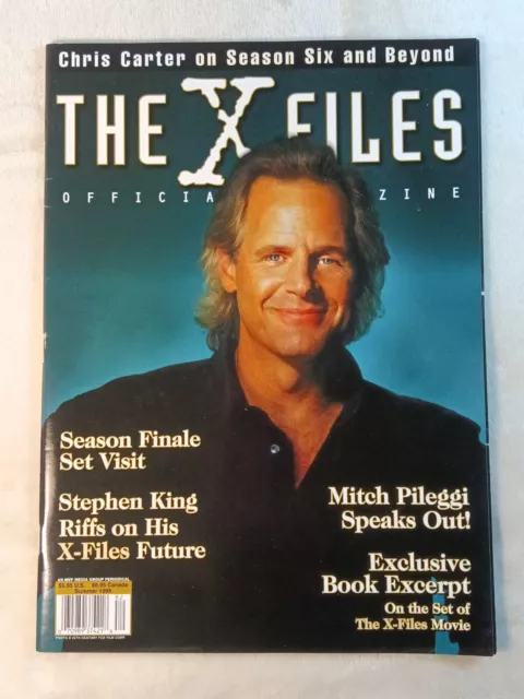 The X Files Magazine Vol 1 No 6 Official 1997 Gillian Anderson David Duchovny