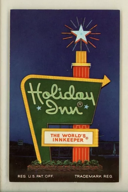 Holiday Inn Motel Hotel Postcard Michigan MI Port Huron Type 5