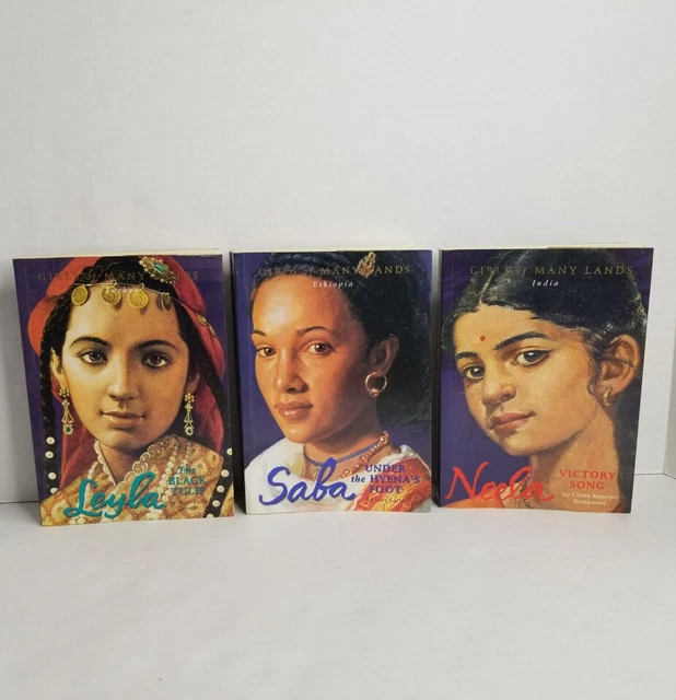 GIRLS OF MANY Lands American Girl Books Leyla Turkey Neela India Saba