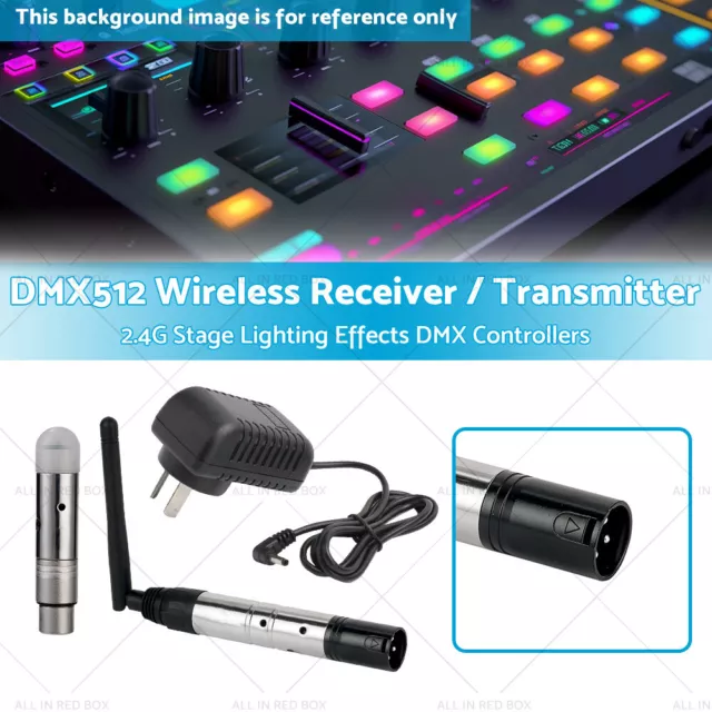 DMX512 Wireless Receiver Transmitter 2.4G Stage Lighting Effects DMX Controllers