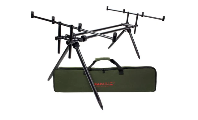 Rogue Pack Pod 3 Cannes à Pêche Rodpod Carp Set Up Tringle