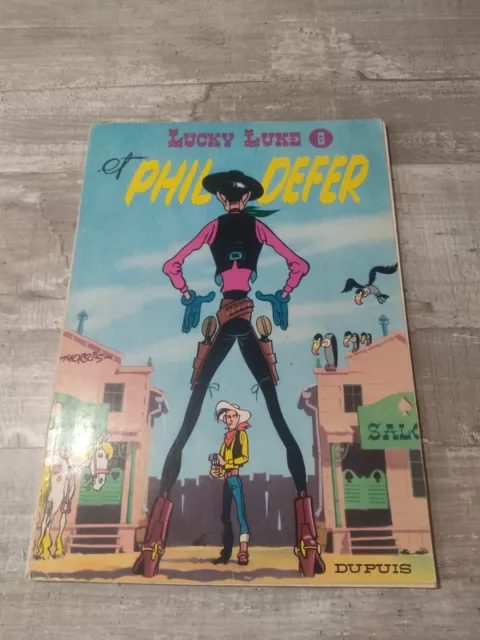 lucky luke Et Phil Defer 1970 Édition Dupuis