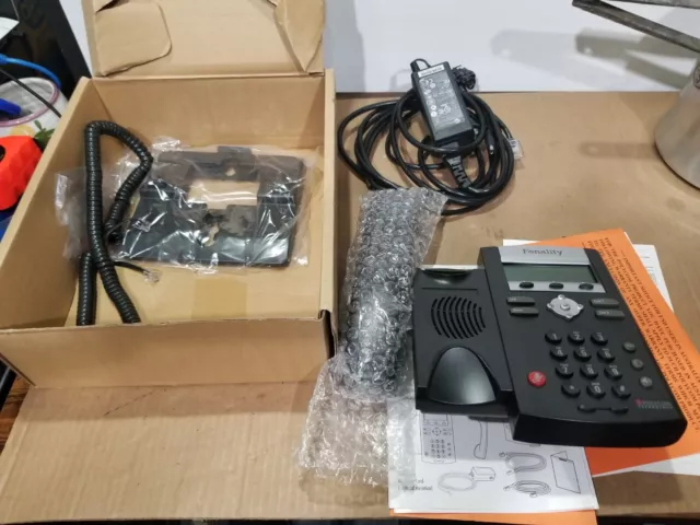 Polycom Soundpoint  IP 335 VoIP PoE 2-Line Business Office Phone