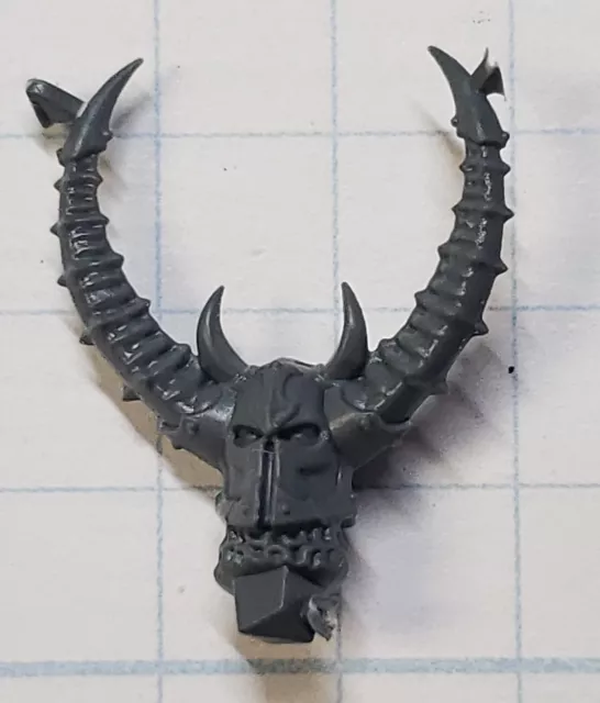 Age of Sigmar Slaves to Darkness Bits Chaos Lord Eternus Horned Helmet #56